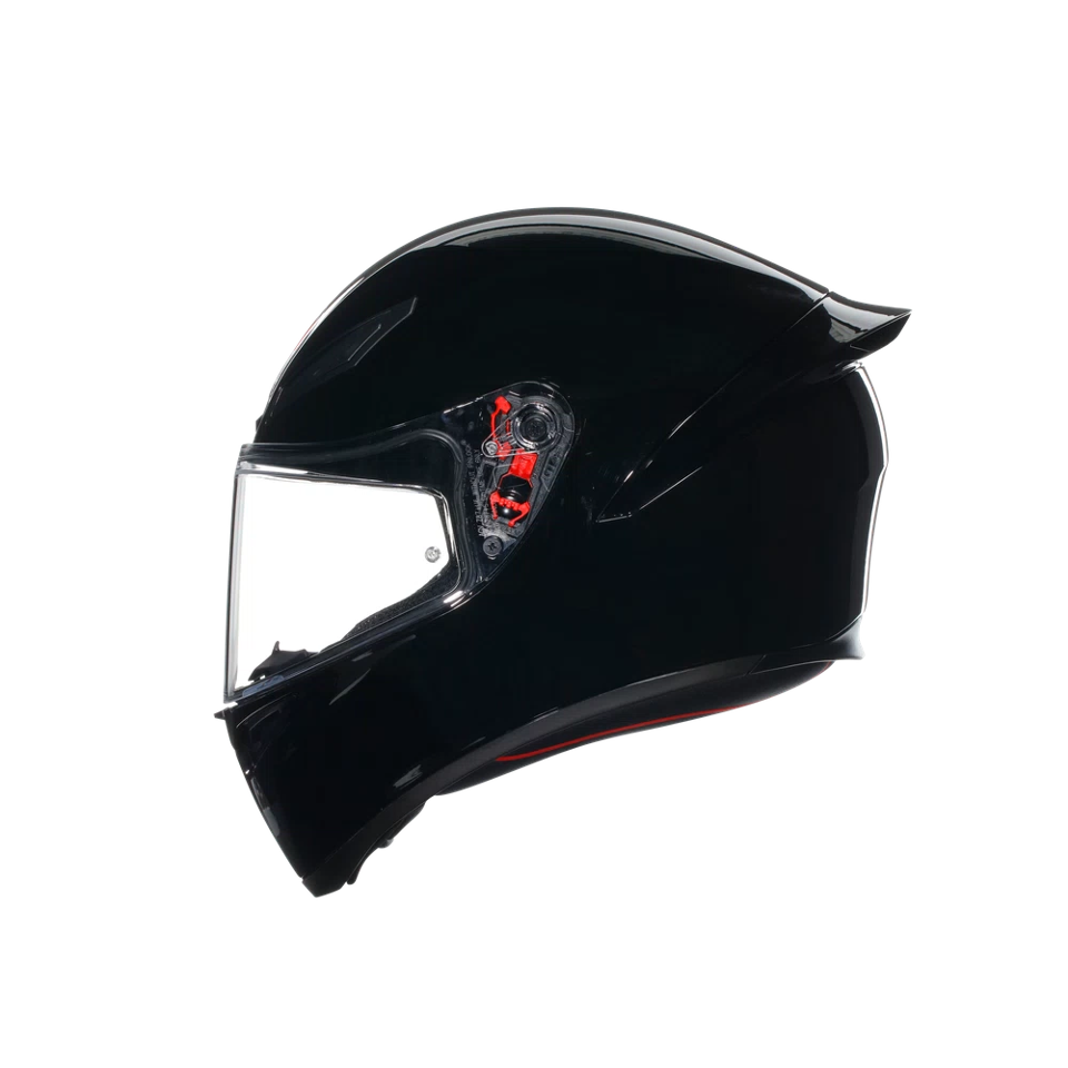 K1-S CASCO MOTO INTEGRALE AGV MONO BLACK GLOSS