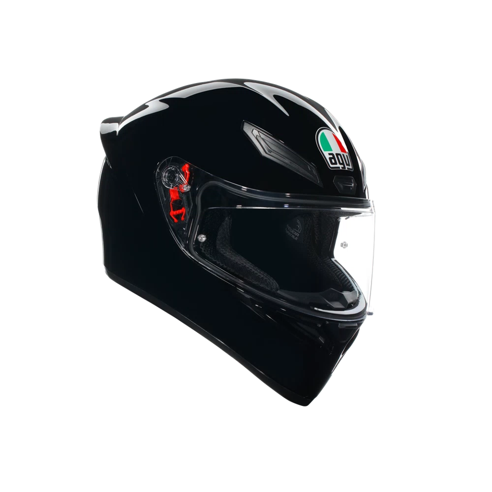 K1-S CASCO MOTO INTEGRALE AGV MONO BLACK GLOSS