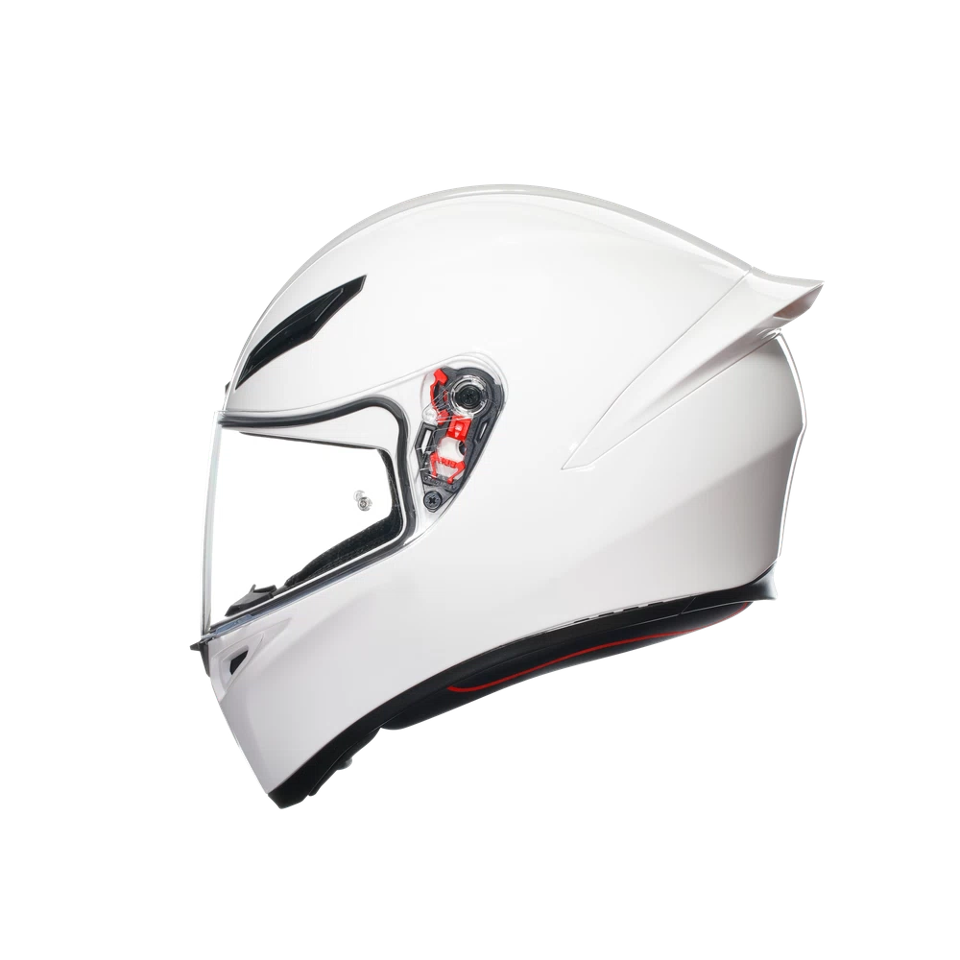 K1-S CASCO MOTO INTEGRALE AGV MONO WHITE GLOSS