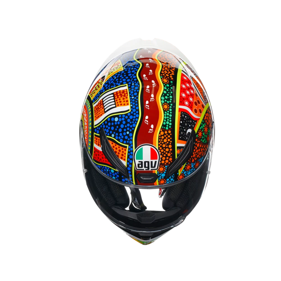 K1-S DREAMTIME CASCO MOTO INTEGRALE AGV E 2206