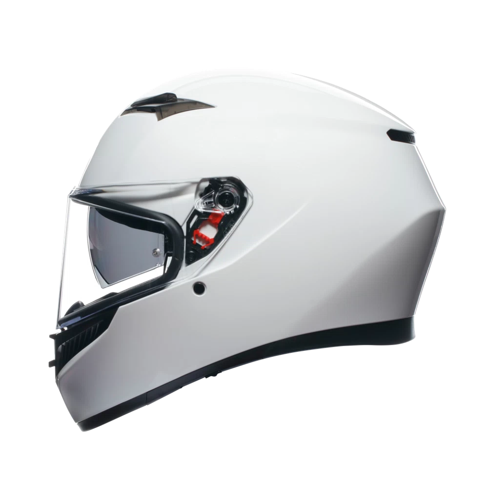 K3 CASCO MOTO INTEGRALE 2206 AGV MONO SETA WHITE