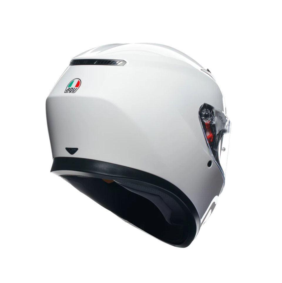 K3 CASCO MOTO INTEGRALE 2206 AGV MONO SETA WHITE