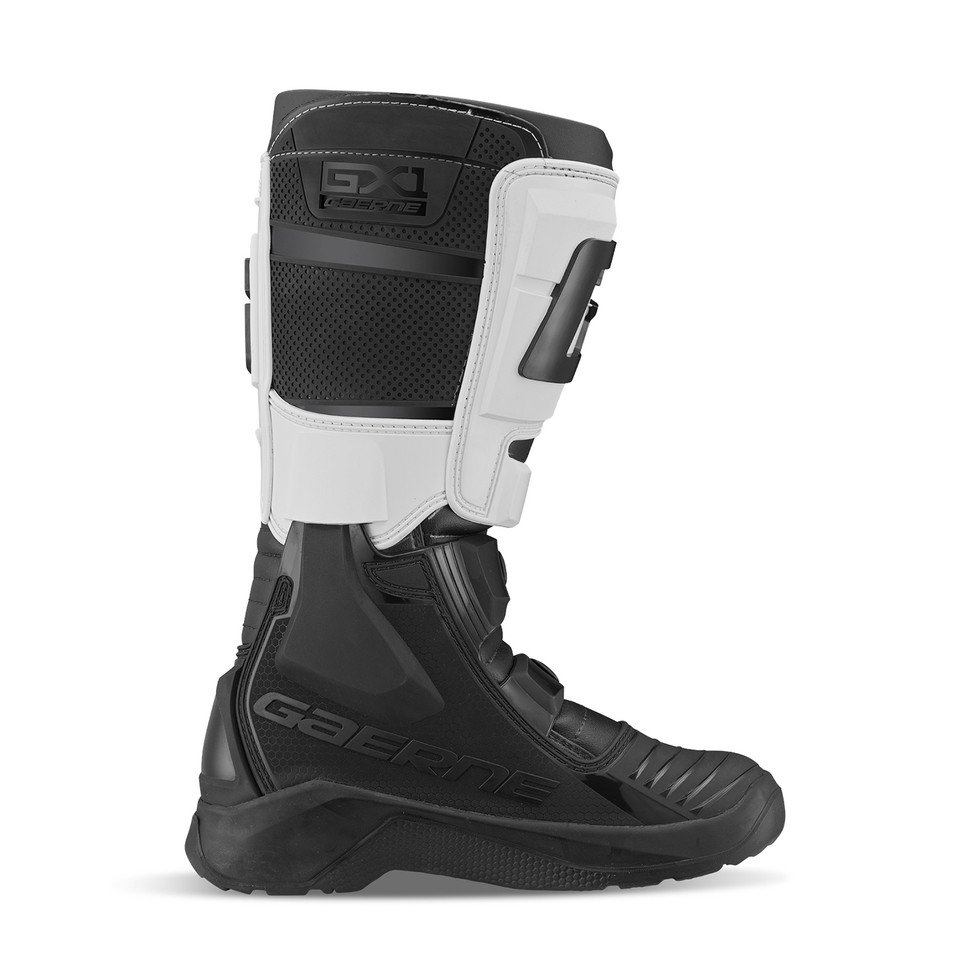 GX1 EVO - BLACK/WHITE - Taglia 45 Gaerne STIVALE OFF-ROAD