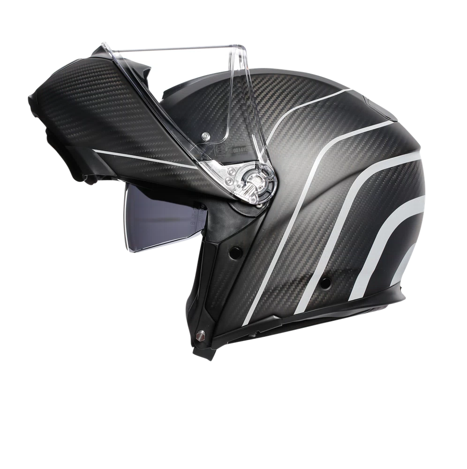 SPORTMODULAR MULTI E2205 AGV REFRACTIVE CARBON/SILVER