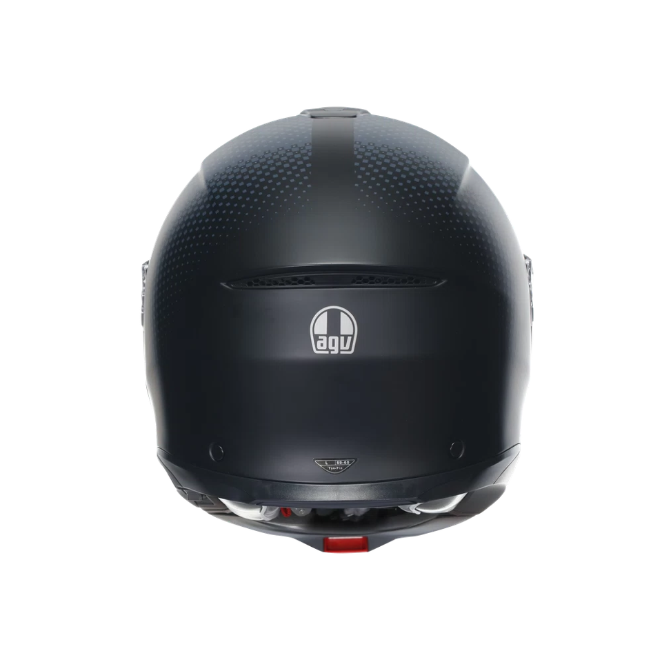 TOURMODULAR  CASCO MOTO MODULARE E2206 AGV TEXTOUR MATT BLACK/GREY