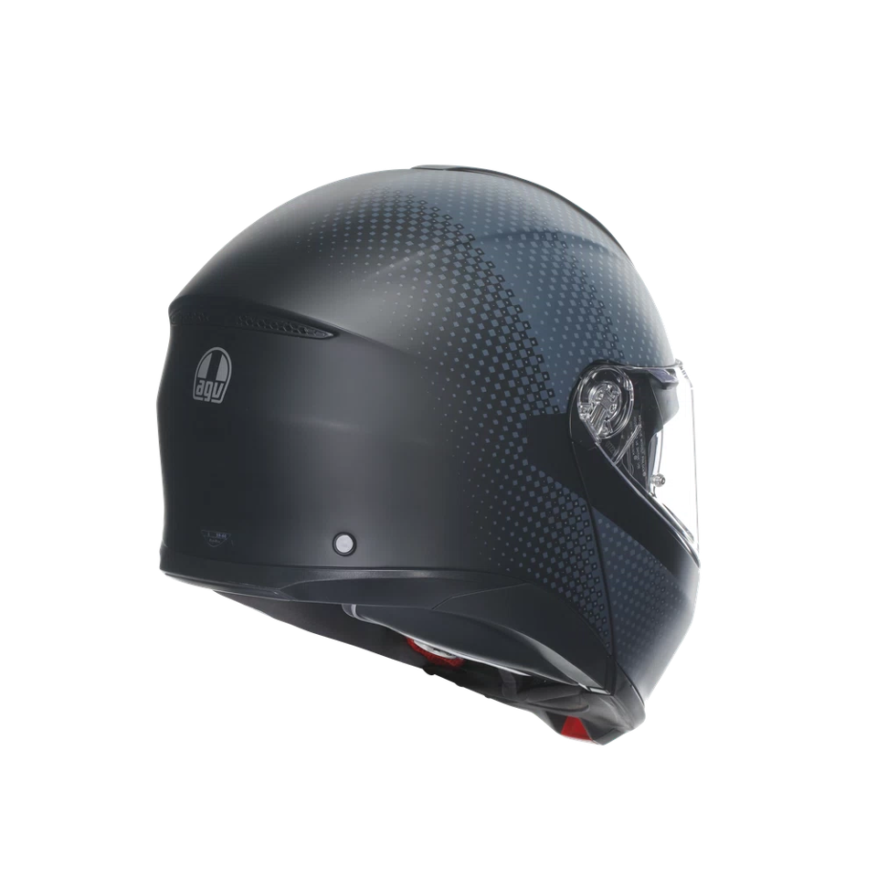 TOURMODULAR  CASCO MOTO MODULARE E2206 AGV TEXTOUR MATT BLACK/GREY