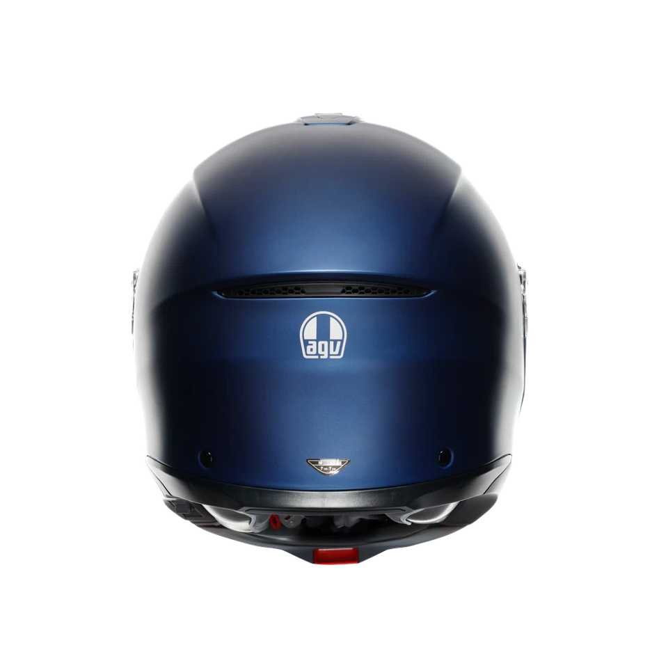 TOURMODULAR  CASCO MOTO MODULARE E2206 AGV GALASSIA BLUE MATT