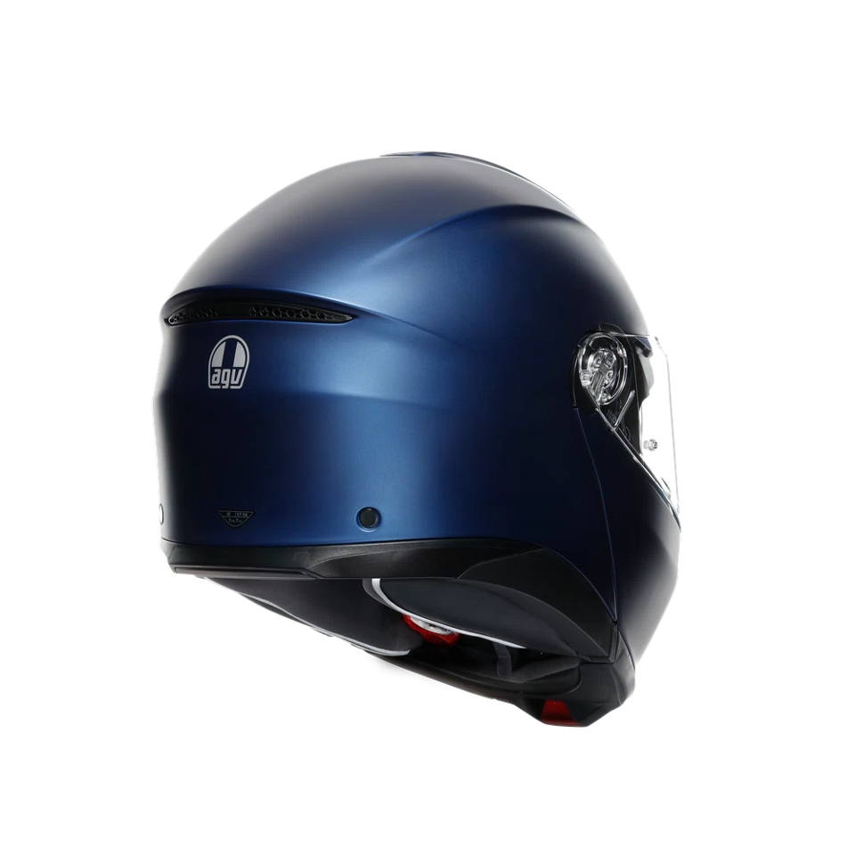 TOURMODULAR  CASCO MOTO MODULARE E2206 AGV GALASSIA BLUE MATT