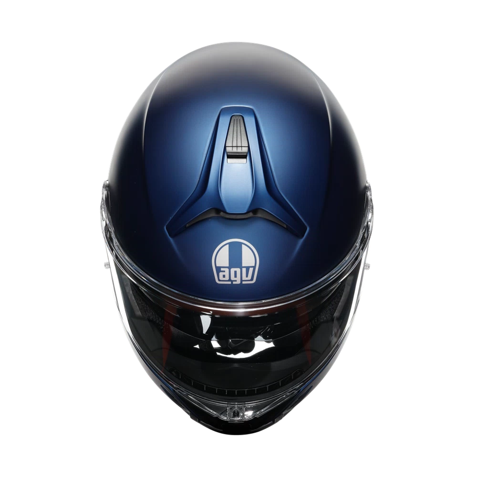 TOURMODULAR  CASCO MOTO MODULARE E2206 AGV GALASSIA BLUE MATT