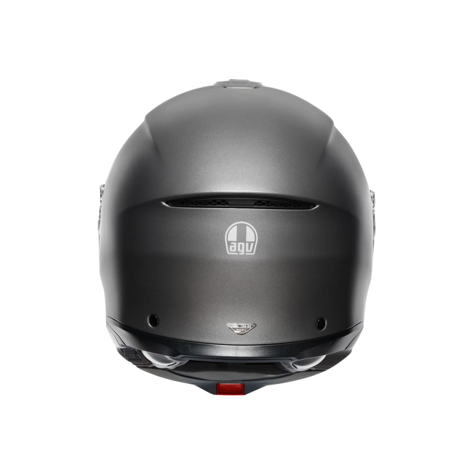 TOURMODULAR  CASCO MOTO MODULARE E2206 AGV LUNA GREY MATT