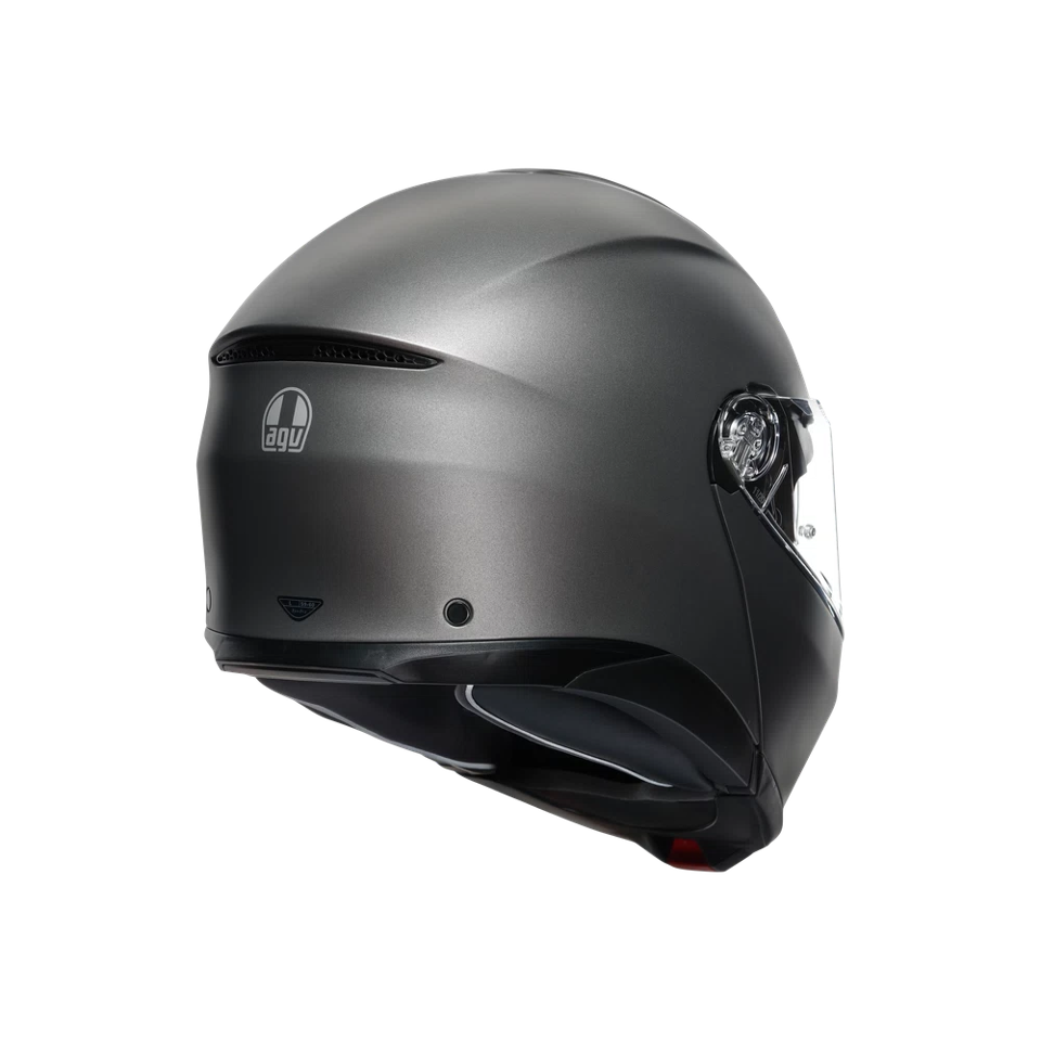 TOURMODULAR  CASCO MOTO MODULARE E2206 AGV LUNA GREY MATT