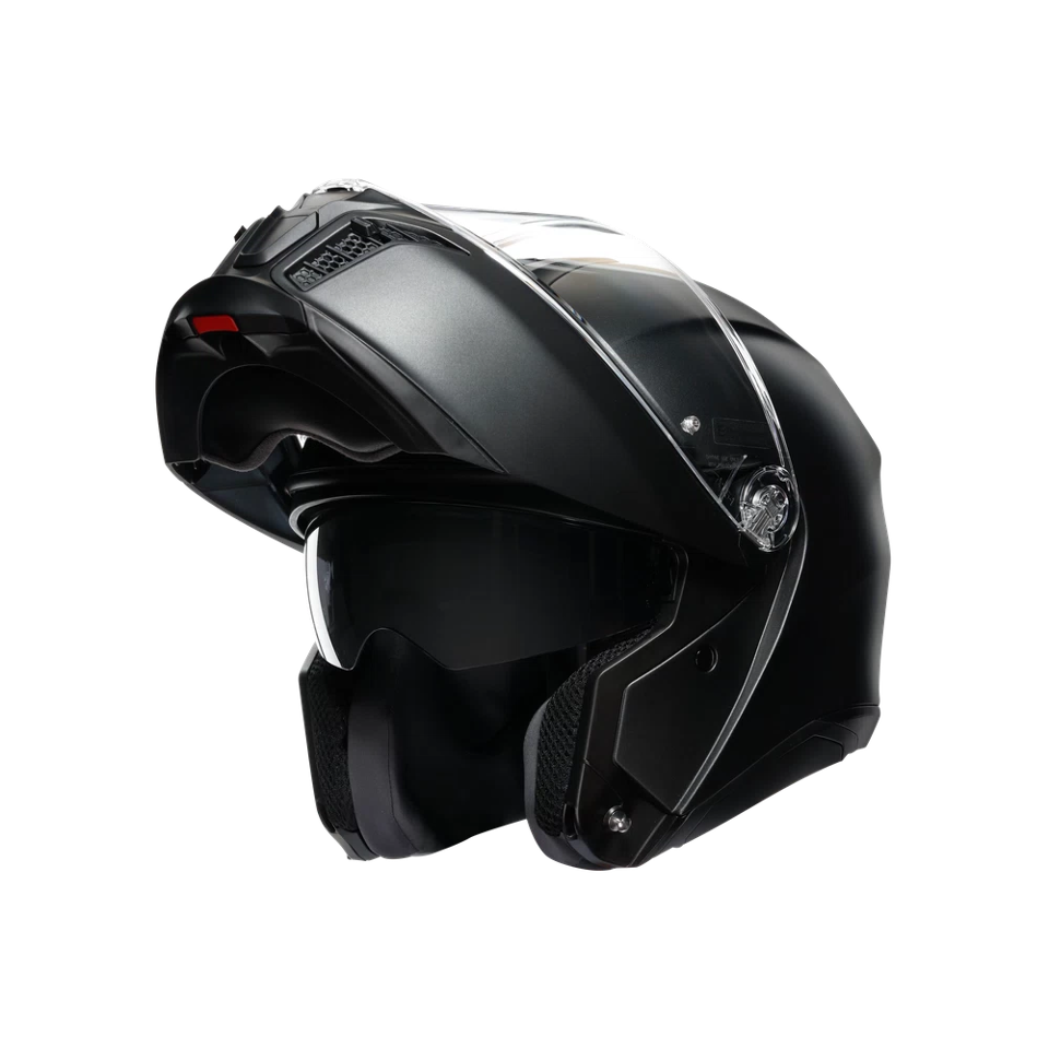 TOURMODULAR  CASCO MOTO MODULARE E2206 AGV MONO MATT BLACK