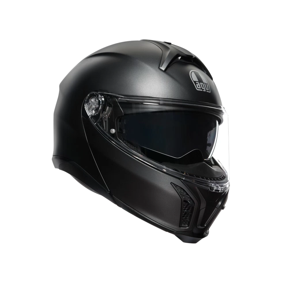 TOURMODULAR  CASCO MOTO MODULARE E2206 AGV MONO MATT BLACK