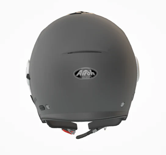 HELYOS CASCO JET IN TERMOPLASTICA AIROH DARK GREY GLOSS