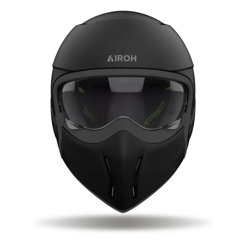 CASCO CROSSOVER J 110 AIROH NERO OPACO