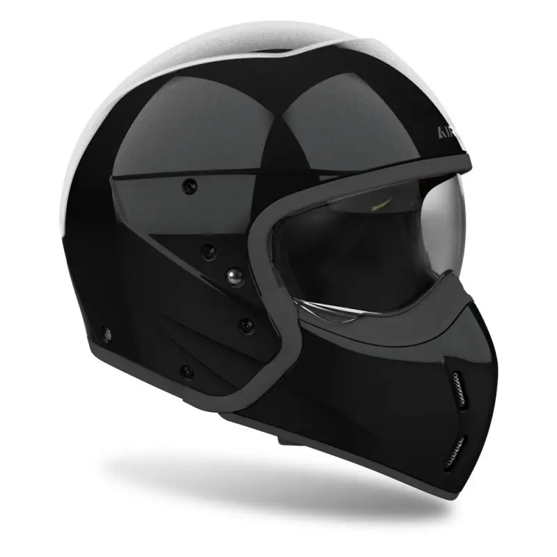 CASCO CROSSOVER J 110 AIROH BLACK GLITTER