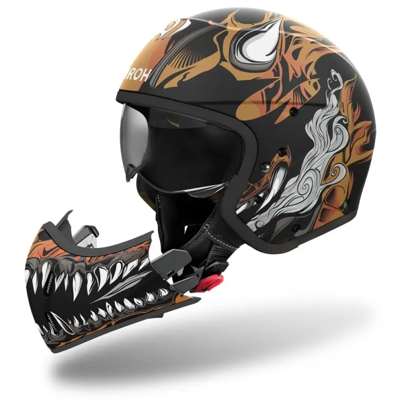 CASCO CROSSOVER J 110 AIROH ONI MATT