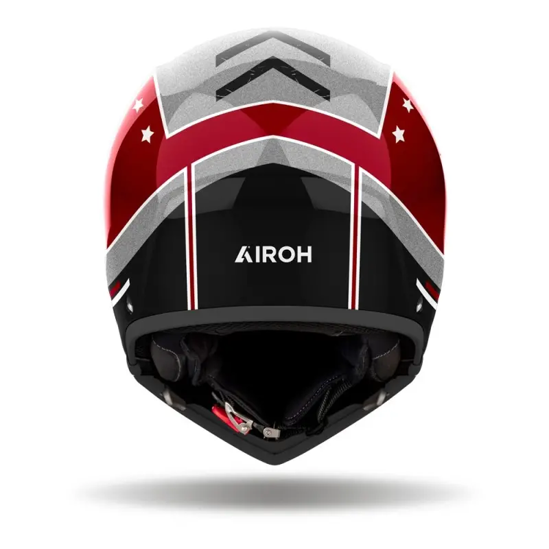 CASCO CROSSOVER J 110 AIROH BURGUNDY COMMAND