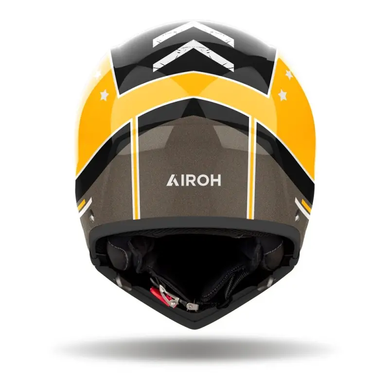 CASCO CROSSOVER J 110 AIROH COMMAND YELLOW GLOSS