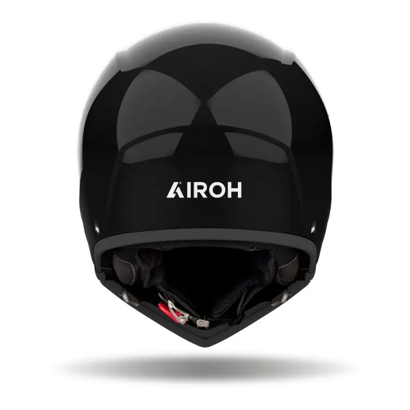 CASCO CROSSOVER J 110 AIROH PEASLY BLACK GLOSS