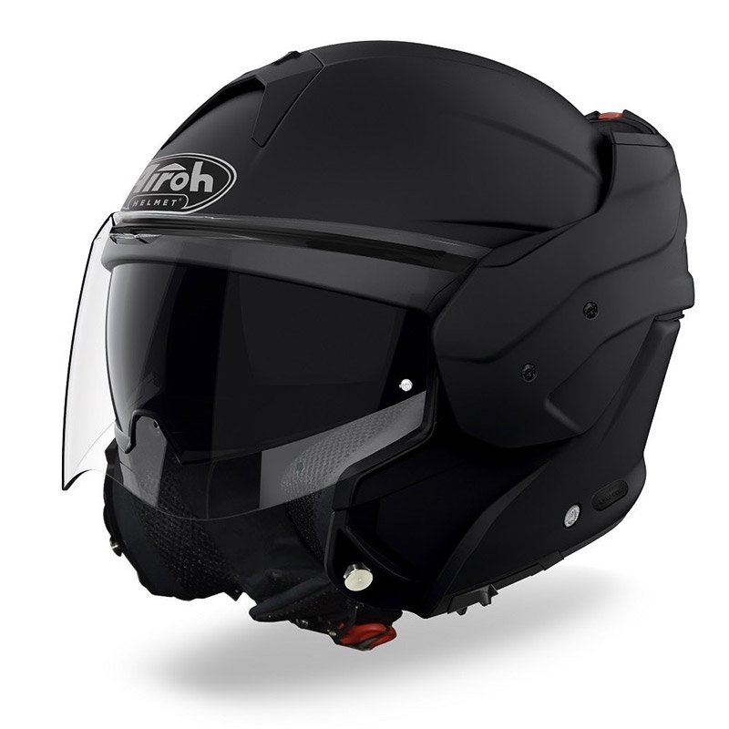 MATHISSE CASCO REVERSIBILE AIROH NERO OPACO COMPLETO DI PINLOCK
