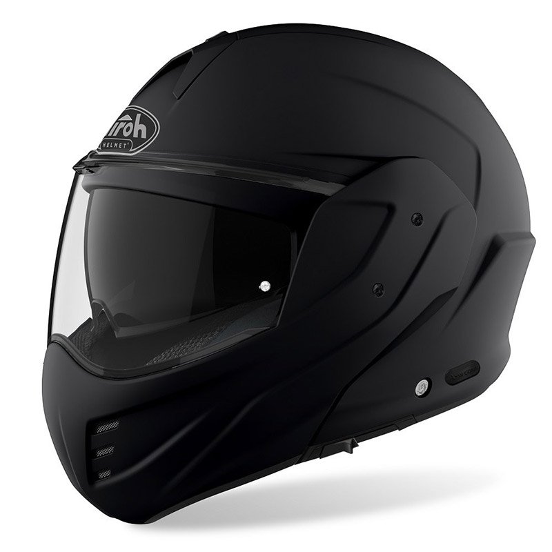 MATHISSE CASCO REVERSIBILE AIROH NERO OPACO COMPLETO DI PINLOCK