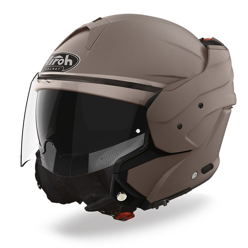 MATHISSE CASCO REVERSIBILE AIROH BRONZE MATT COMPLETO DI PINLOCK