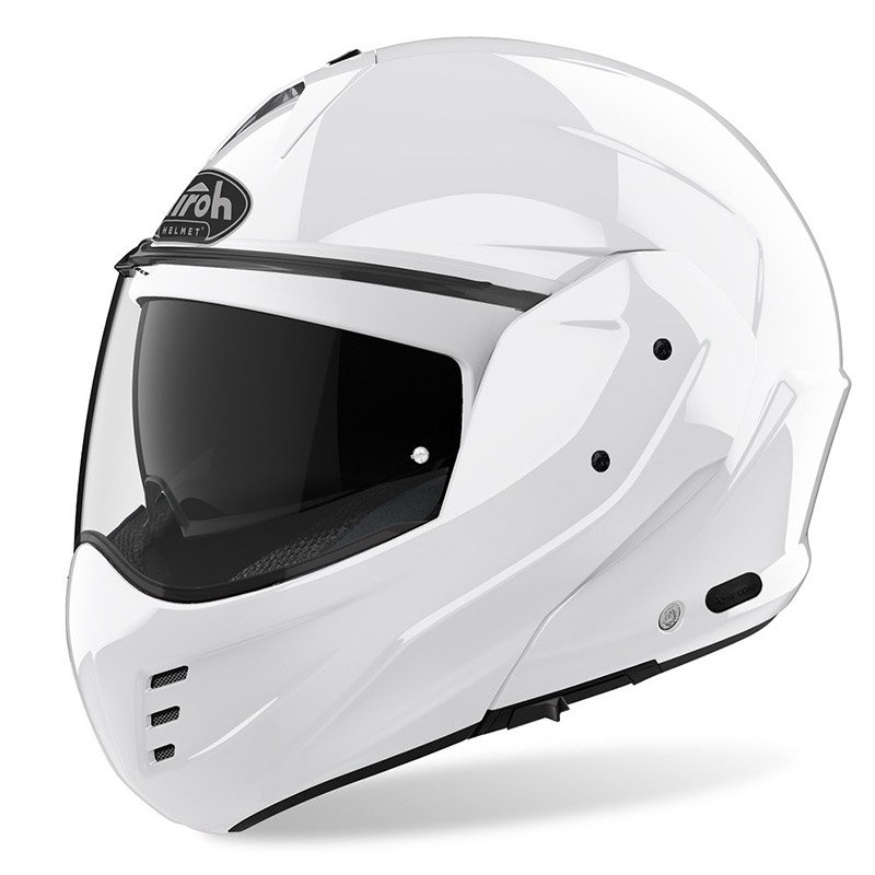 MATHISSE CASCO REVERSIBILE AIROH WHITE GLOSS COMPLETO DI PINLOCK