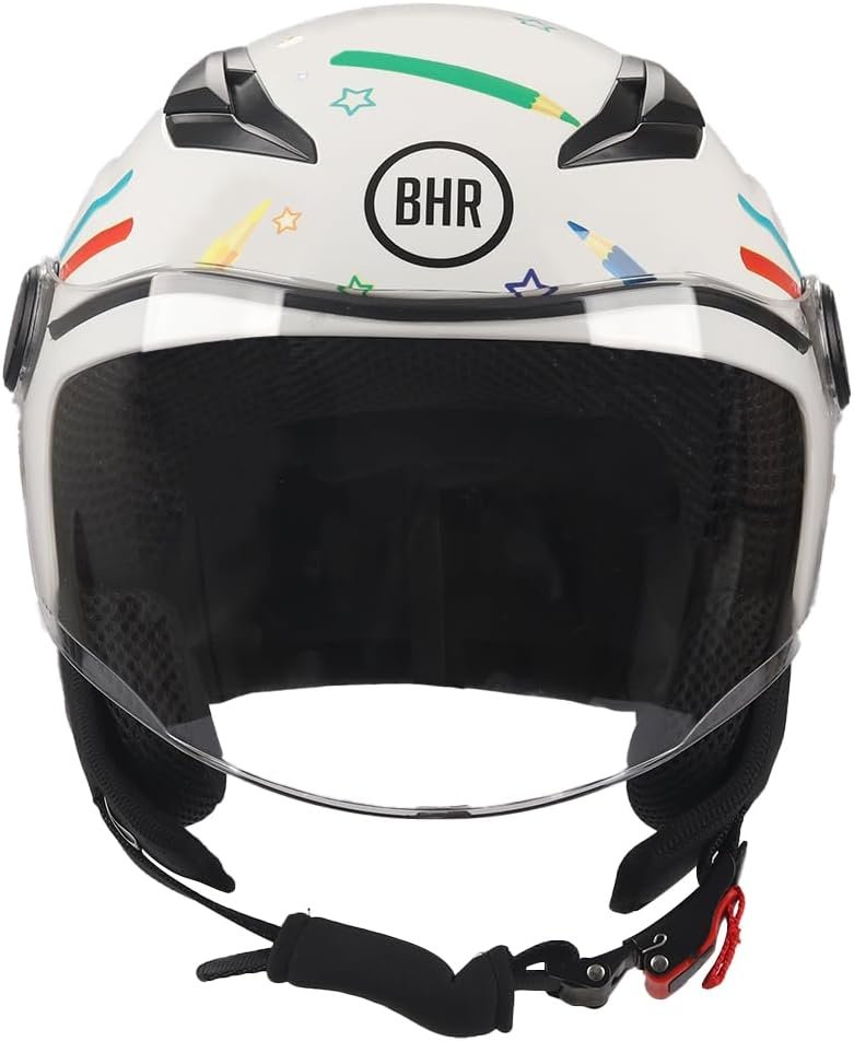 Casco Moto Bambino Demi-Jet, 838 CHILDREN BHR PENCIL