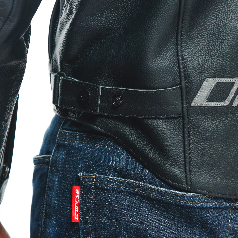 RACING 4 LEATHER Dainese BLACK