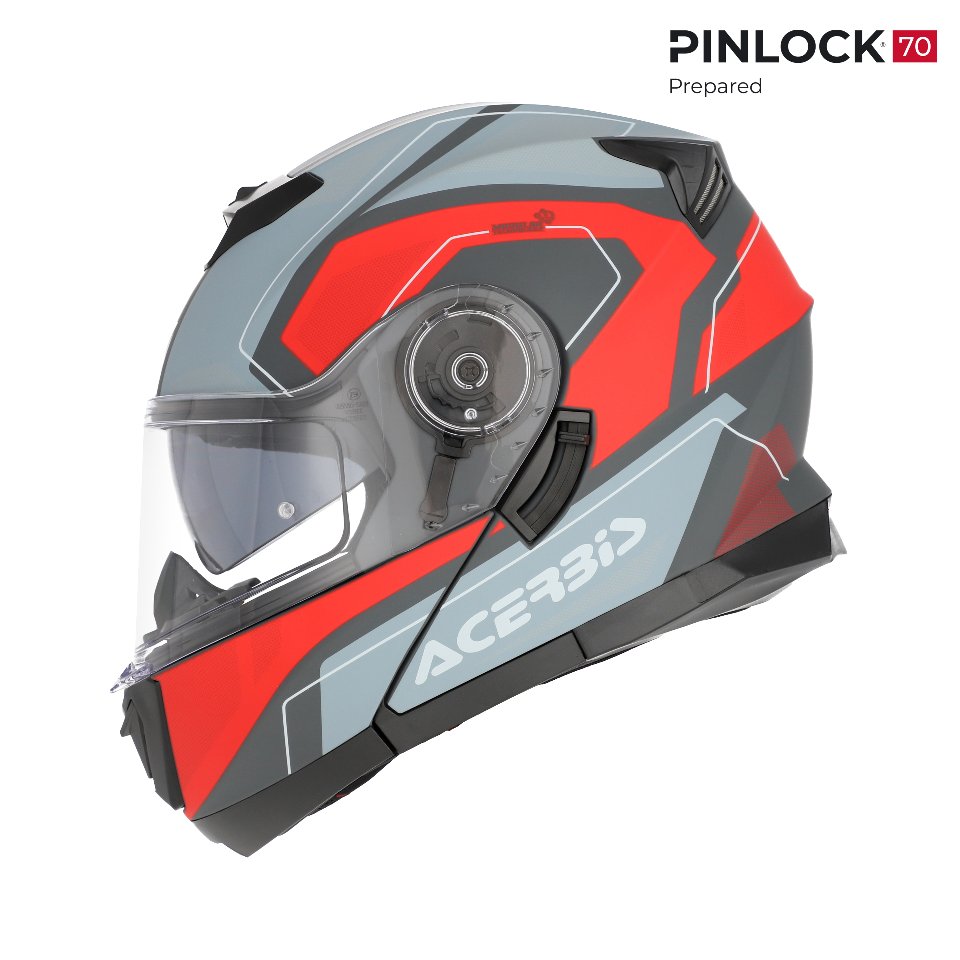 CASCO MODULARE SEREL 22-06 ACERBIS GRIGIO/ROSSO