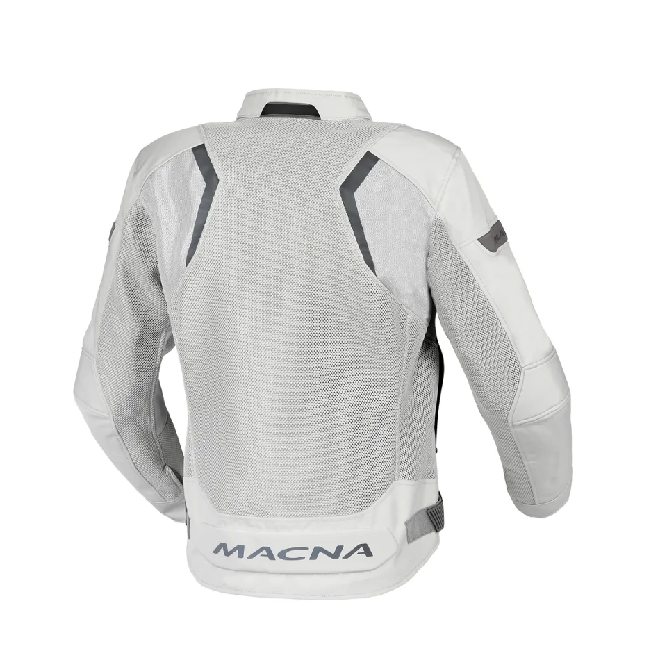 VELOTURA GIACCA ESTIVA TRAFORATA CON PROTEZIONI MACNA LIGHT GREY