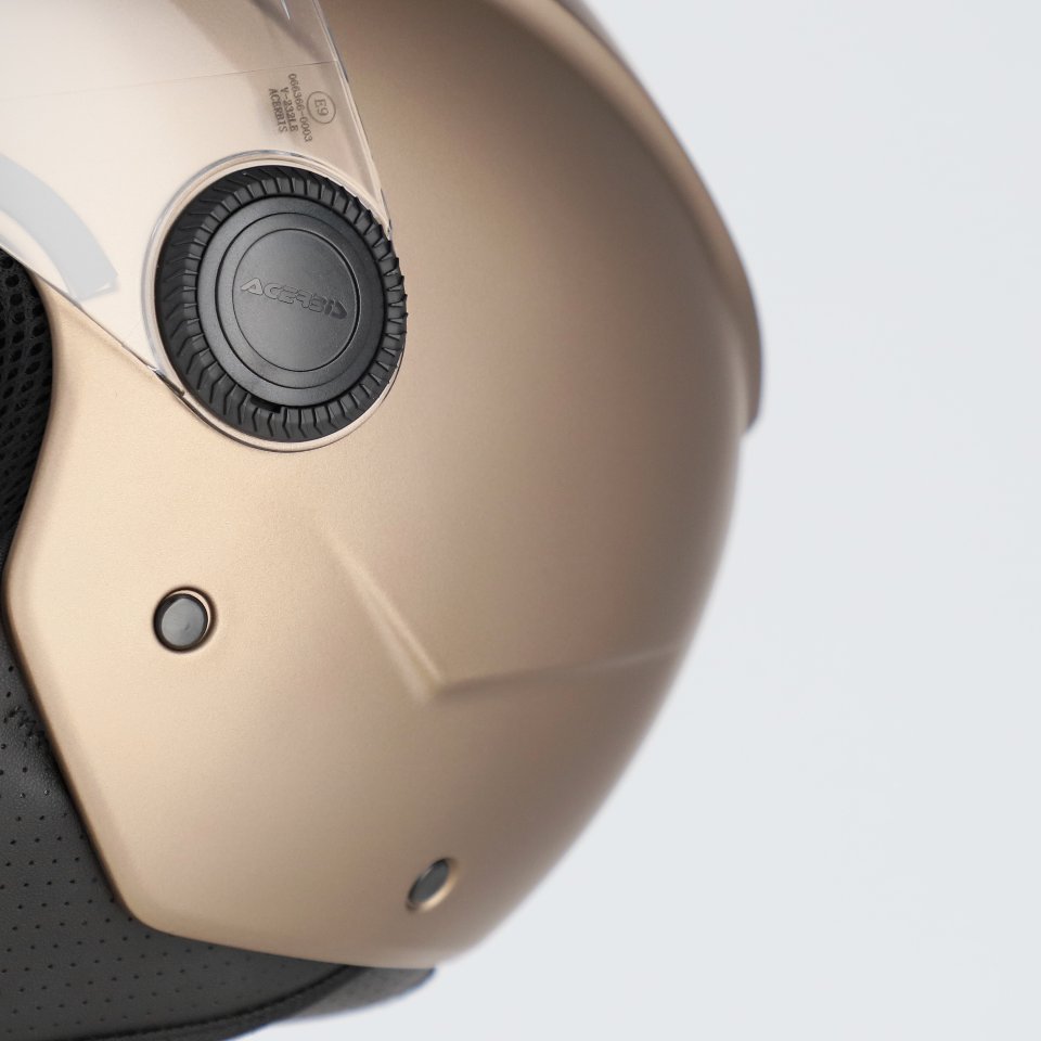 JET BREZZA METALLIC ACERBIS BROWN