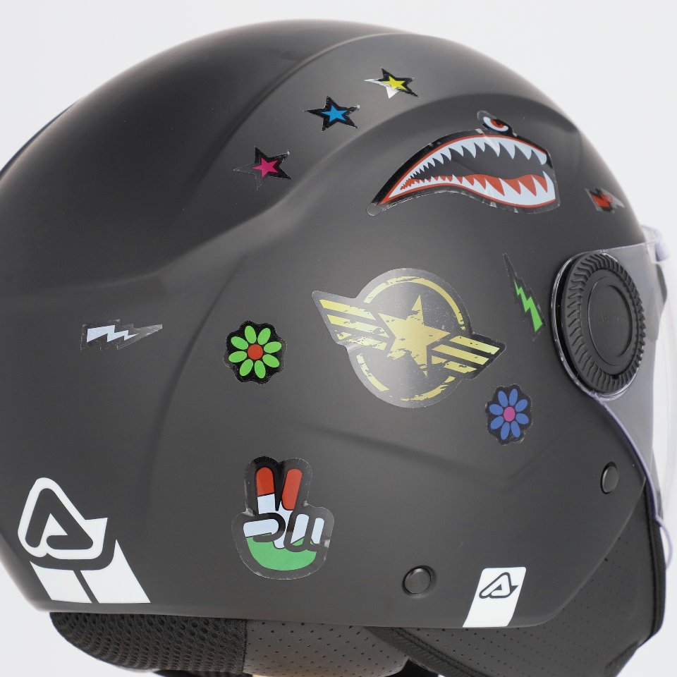 JET BREZZA KID ACERBIS NERO