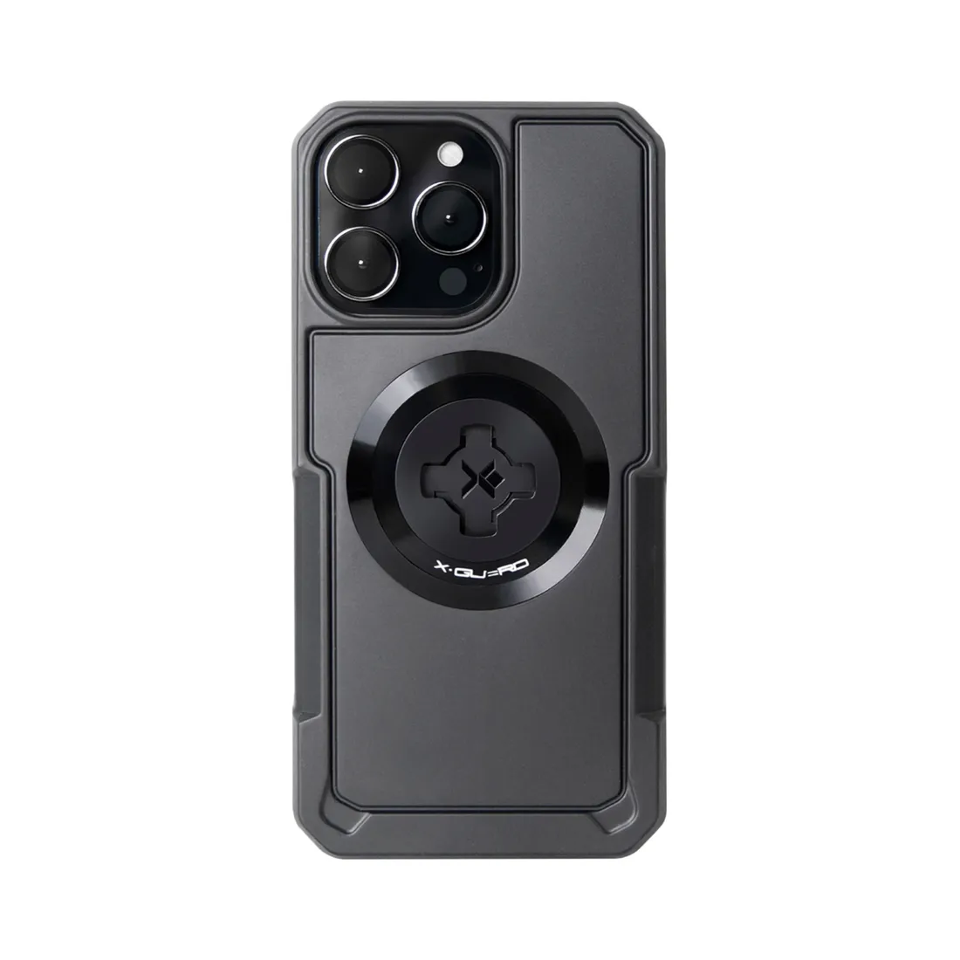 COVER IPHONE 15 PRO MAX X-GUARD - INTUITIVE CUBE black