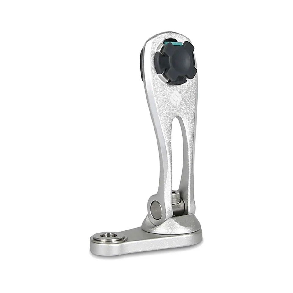 MIRROR MOUNT A+ - SUPPORTO PER SPECCHIETTO X-GUARD - INTUITIVE CUBE ARGENTO - M8 / M10 / M12