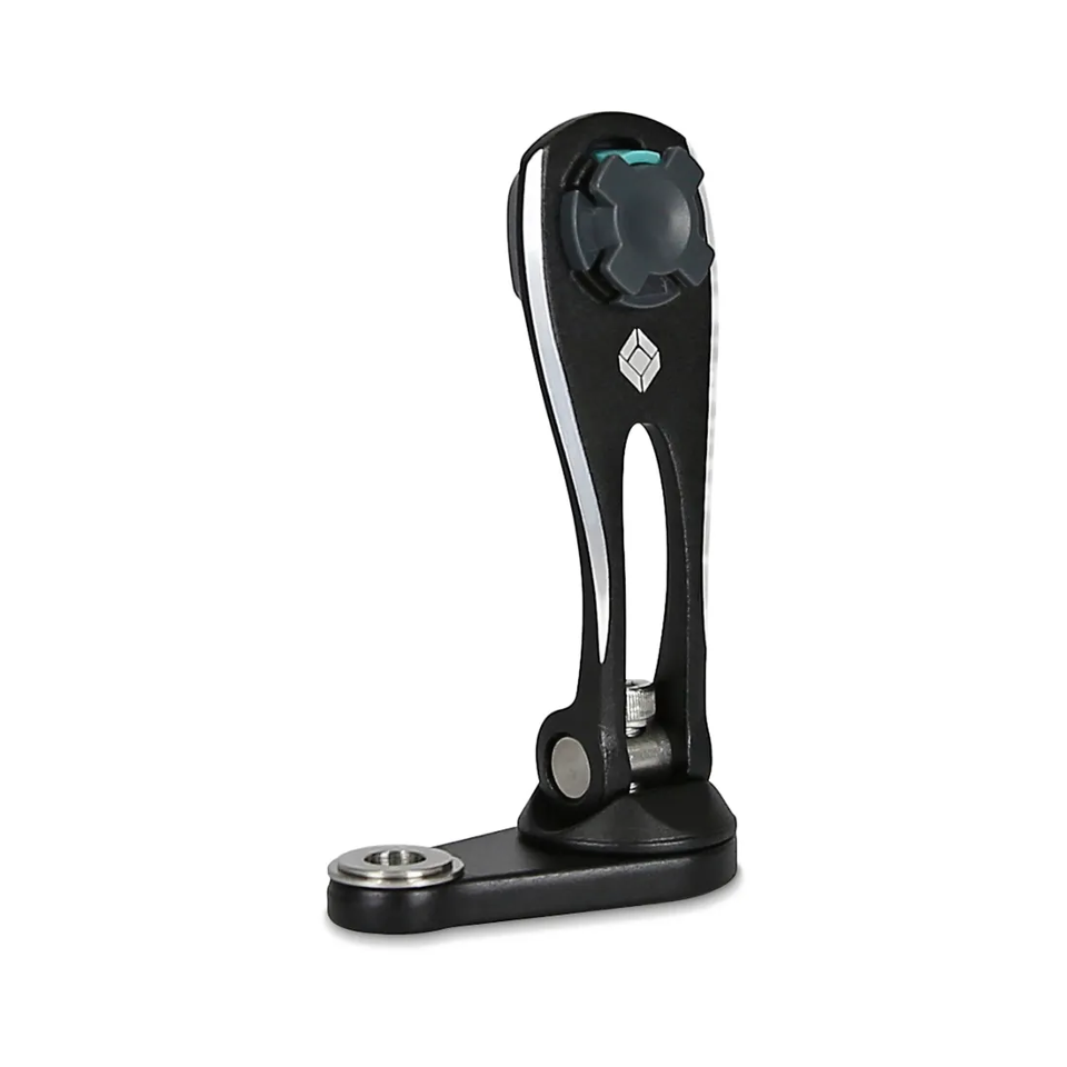 MIRROR MOUNT A+ - SUPPORTO PER SPECCHIETTO X-GUARD - INTUITIVE CUBE NERO - M8 / M10 / M12