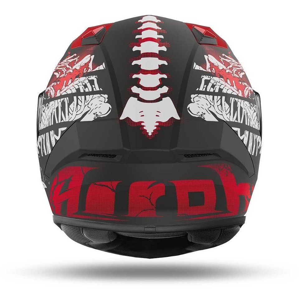 VALOR RIBBS  WHITE MATT HELMET ON-ROAD AIROH Casco ON-ROAD in resina termoplastica