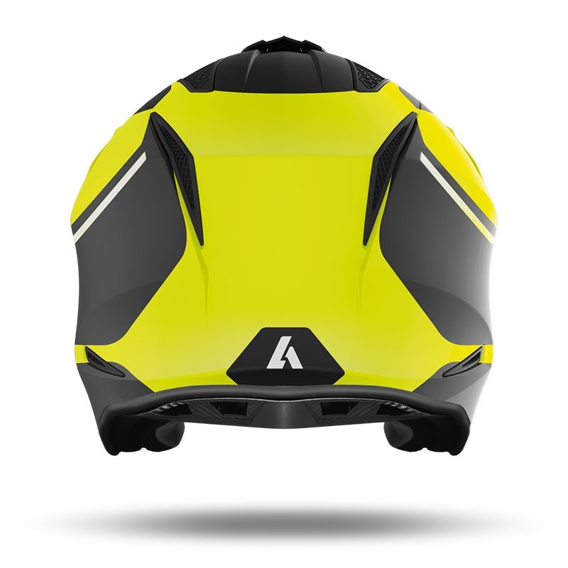 TRR S JET URBAN TRIAL AIROH keen yellow