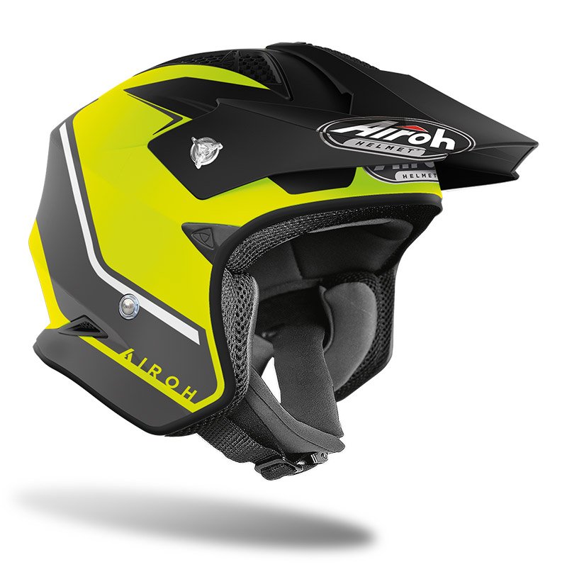TRR S JET URBAN TRIAL AIROH keen yellow