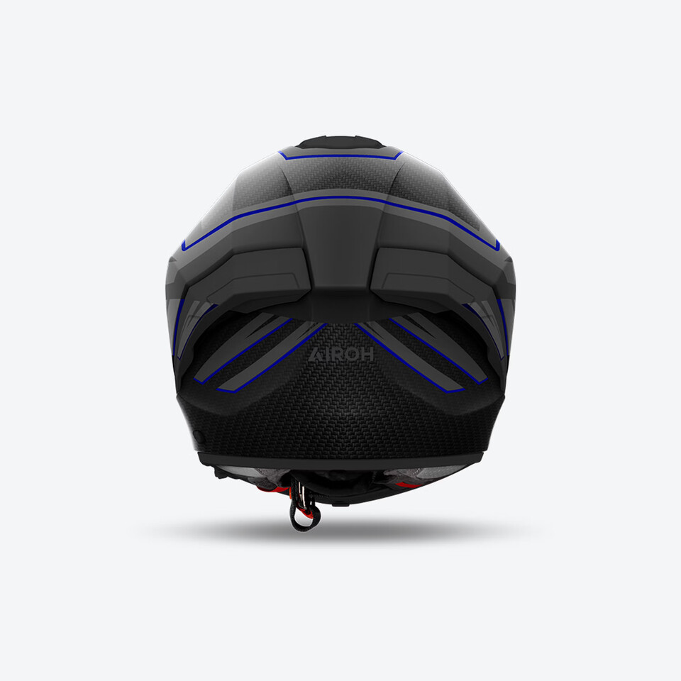 MATRYX SENTINEL BLUE - INTEGRALE/FULL-FACE COMPOSITE FIBER-FIBRE COMPOSTE AIROH GRAFICA