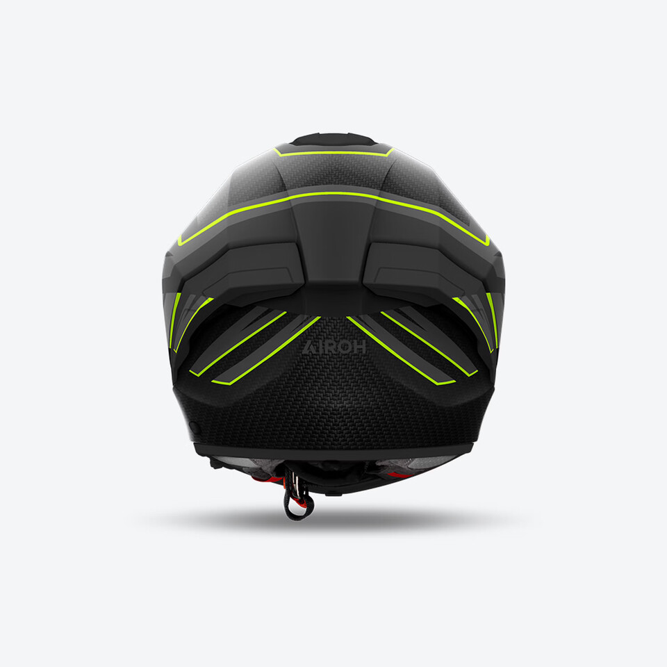 MATRYX SENTINEL YELLOW - INTEGRALE/FULL-FACE COMPOSITE FIBER-FIBRE COMPOSTE AIROH GRAFICA