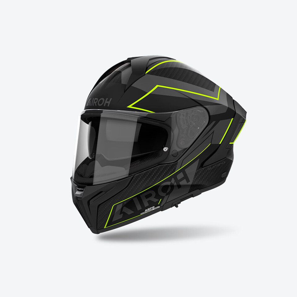 MATRYX SENTINEL YELLOW - INTEGRALE/FULL-FACE COMPOSITE FIBER-FIBRE COMPOSTE AIROH GRAFICA