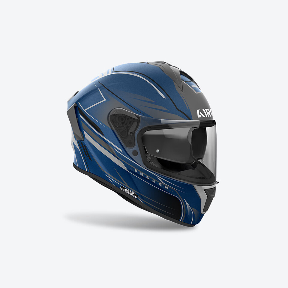 SPARK 2 AIROH SHADOW BLUE MATT