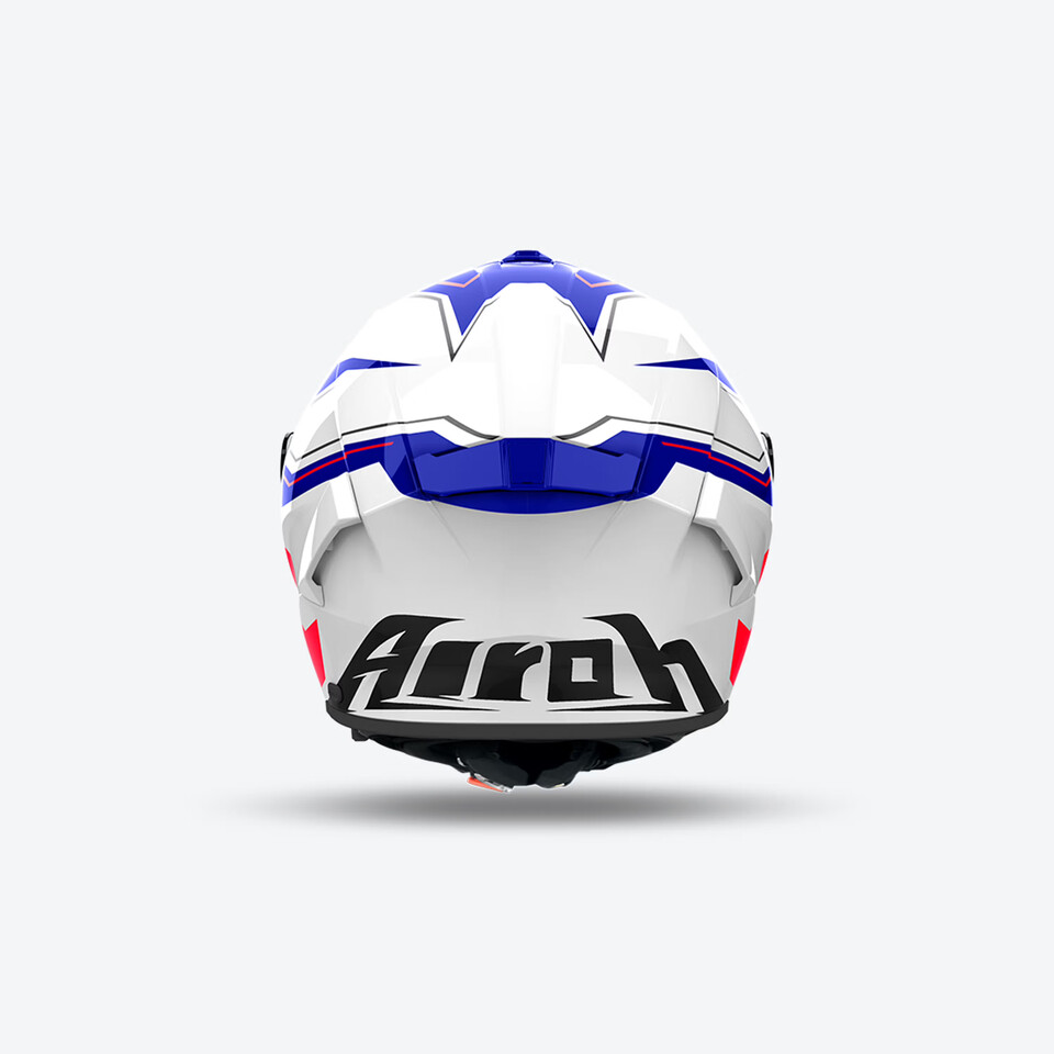 SPARK 2 AIROH DART BLUE RED GLOSS