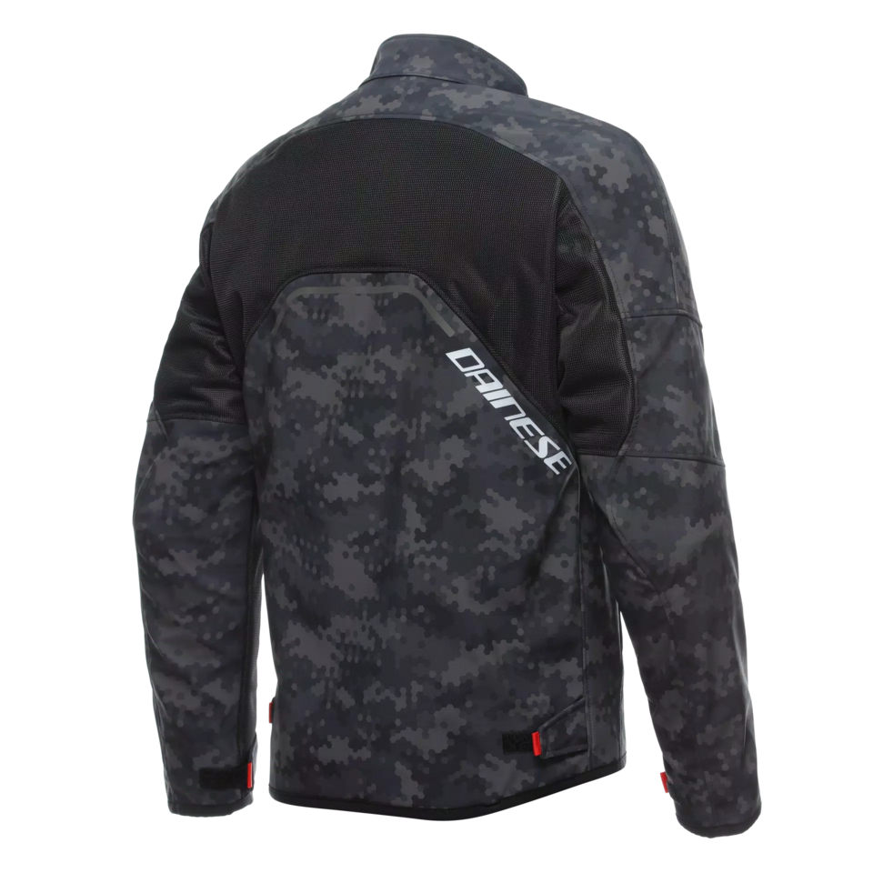 IGNITE AIR TEX - GIACCA MOTO ESTIVA IN TESSUTO UOMO Dainese BLACK - BLACK - GREY REFLEX