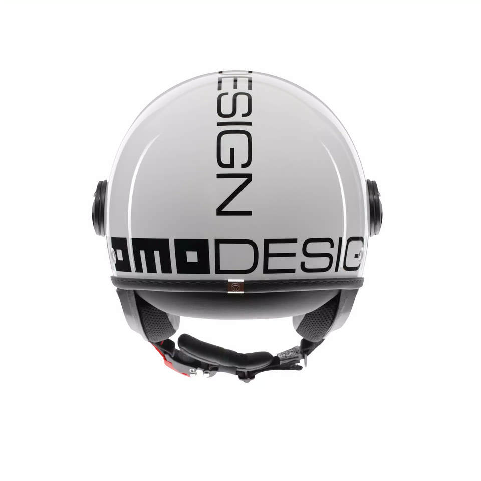 FIGHTER CLASSIC MOMO DESIGN WHITE/BLACK GLOSS