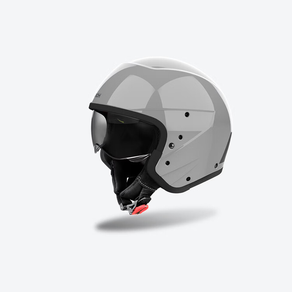 CASCO CROSSOVER J 110 AIROH MONO - CEMENT GREY GLOSS