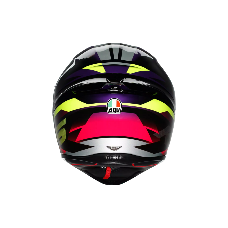 K1-S FASTLAP CASCO MOTO INTEGRALE AGV BLACK/PURPLE/PINK