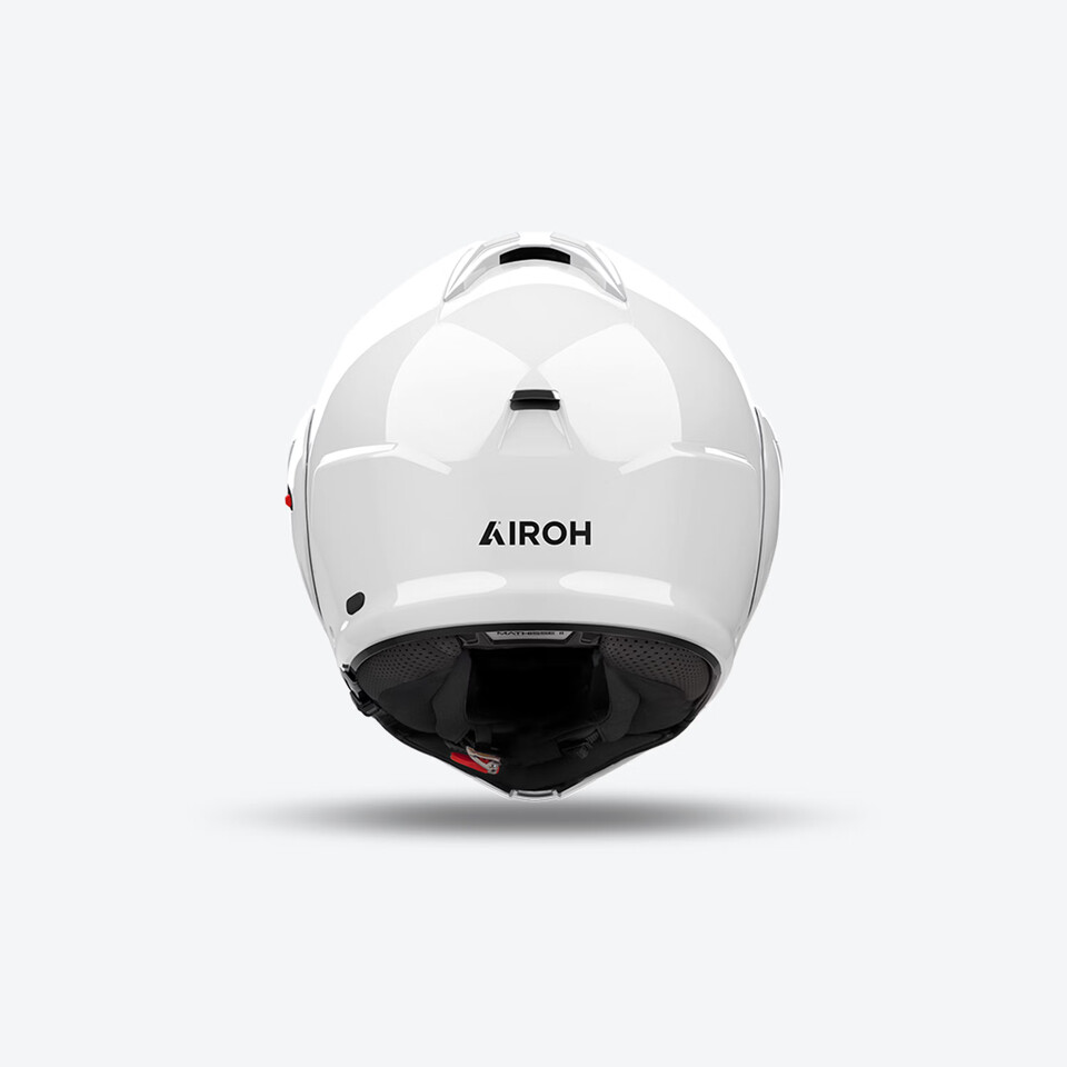 MATHISSE II CASCO MODULARE FLIP-UP REVERSIBILE AIROH WHITE GLOSS
